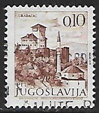 Yugoslavia # 1064 - Gradacac - used....{Gn14}