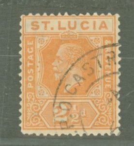 St. Lucia #52  Single