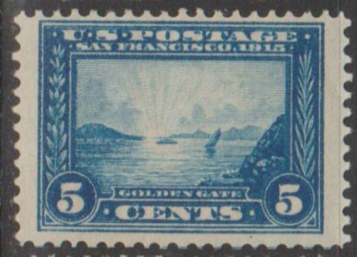 U.S. Scott #399 Golden Gate - San Francisco Stamp - Mint NH Single - JUMBO