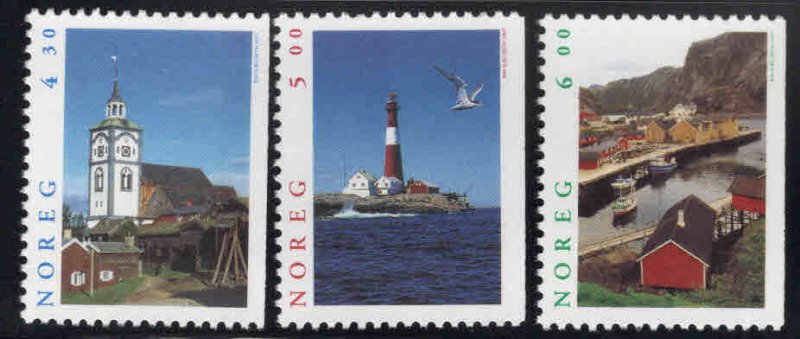 Norway Scott 1155-1157 MNH**  Tourism set