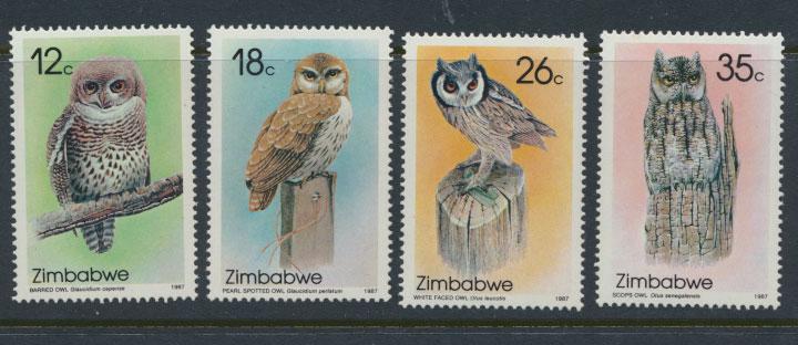 Zimbabwe SG 710 -  SG 713 set of 4 Mint Never Hinged