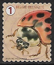 Belgium # 2921 - Ladybird - used.....{BLW3}