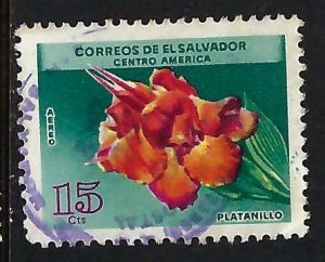 El Salvador C216 VFU FLOWER L188-1