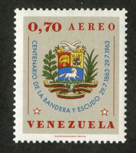 VENEZUELA C831 MNH SCV $1.25 BIN .75 CREST