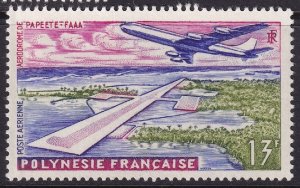 French Polynesia 1960 Sc C28 air post MLH*