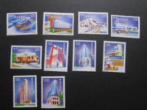 Macau 1999 Sc 989-998 set MNH