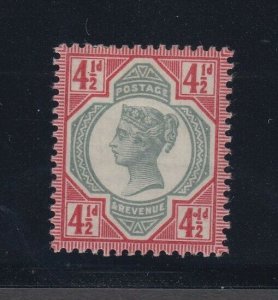 Great Britain, SG K34a, MHR, Dot Between 4 & 1/2 variety