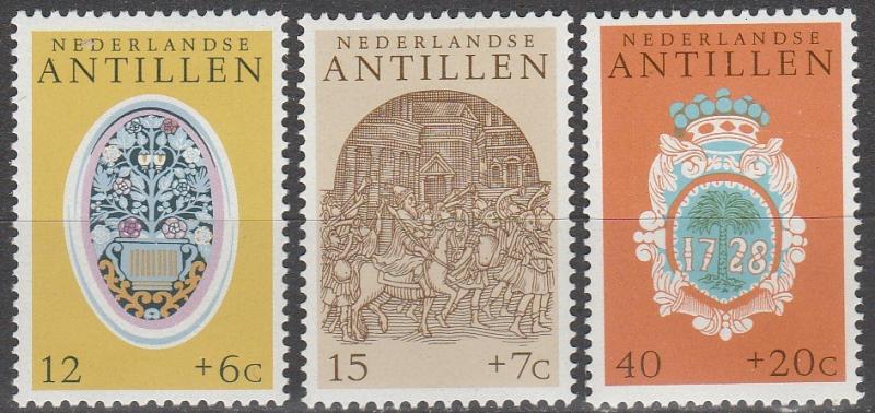 Netherlands Antilles #B134-6    MNH  (S5872)