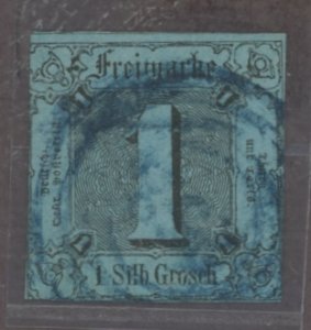 Thurn & Taxis #4 Used Single