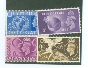 Great Britain #271-274 Unused Single (Complete Set)