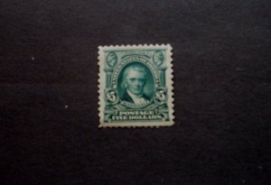 #313 - $5.00 - Perf. 12 - F/VF - NH - OG