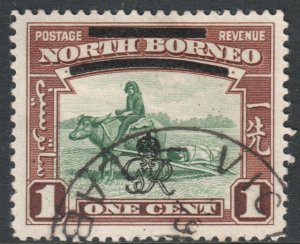 North Borneo Scott 223 - SG335, 1947 GviR Crown Colony 1c used