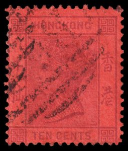 Hong Kong Scott 44 (1891) Used F C