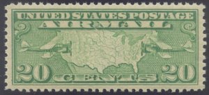 US Scott #C9 Mint, S, NH, PSE (Graded 98)