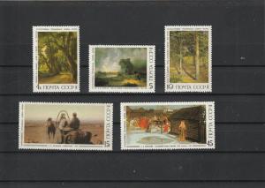 Russia  Scott#  5466-70  MNH