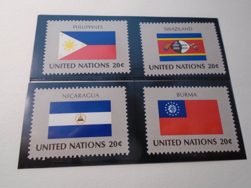 United Nations New York  #  374-89   MNH  Year  1982