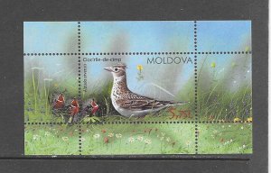 BIRDS - MOLDOVA #882  MNH