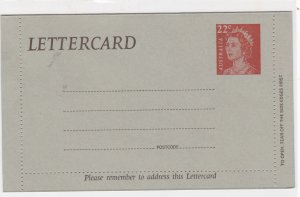 Australia UNUSED stamped Letter card ref 21736