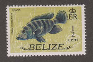 Belize 327 Crana Fish 1973