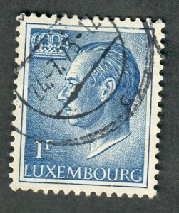 Luxembourg #420 used single