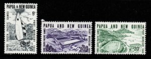 PAPUA NEW GUINEA SG156/8 1969 THIRD SOUTH PACIFIC GAMES MNH