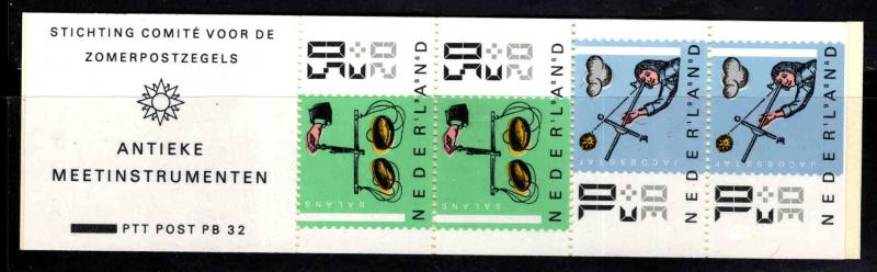 Netherlands Scott B622a  MNH** 1986 booklet