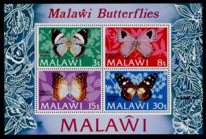 Malawi 202a MNH Butterflies, Insects