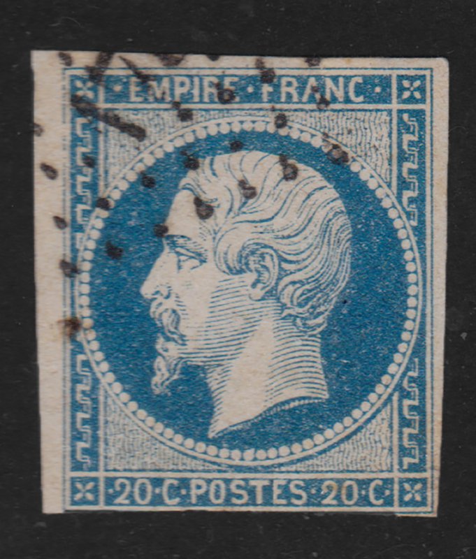 France 1854 Sc15 Used