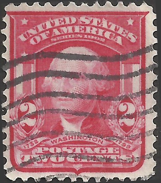 # 319 Used Carmine George Washington Type I