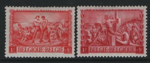 BELGIUM  B395-B396  MINT HINGED