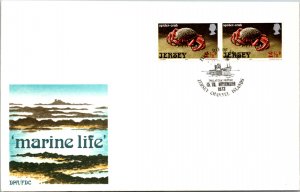 Jersey, Worldwide First Day Cover, Maritime