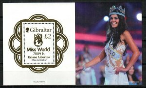 Gibraltar Stamp 1238  - Miss World, 2009