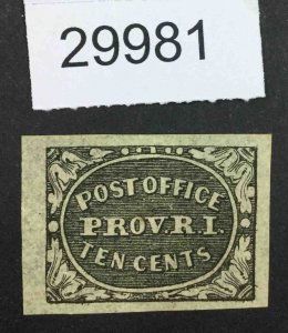 US STAMPS  1846 #10X2 REPRINT PROVISIONAL UNUSED LOT #29981