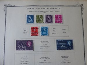 Kenya and KUT 1921-1969 Stamp Collection on Scott Specialty Album Pages