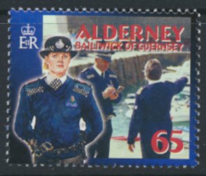 Alderney  SG A222  SC# 220 Police  Mint Never Hinged see scan 