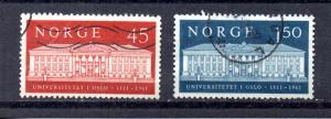 Norway 395-396 used