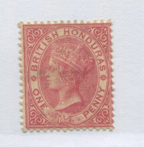 British Honduras QV 1884  1d mint no gum