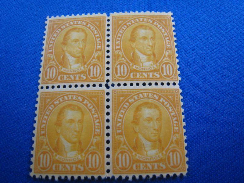 U.S. SCOTT #642 - BLOCK of 4 - MNH