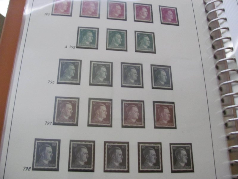 Germany 1941-44 MNH HITLER ALBUM ALMOST EVERY POSSIBILITY UNIQUE 63 PICTURE(118)