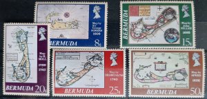 BERMUDA #380-384, set of 5