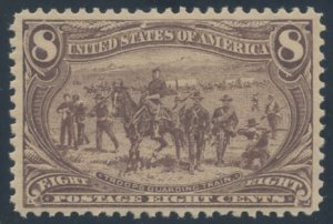 US Scott #289 Mint, VF, NH, PSAG (Graded 80)