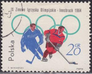 Poland 1198 Olympic Ice Hockey 1964