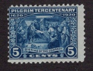 US #550 Pilgrim Tercentenary AVG/MNH ~jm-1933
