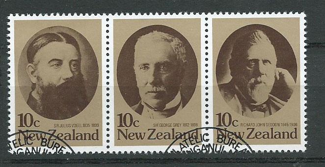 New Zealand SG 1185 1186 1187 se-tenant  Philatelic Burea...
