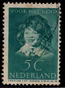 Netherlands Scott B101 Used 1937 semi-postal