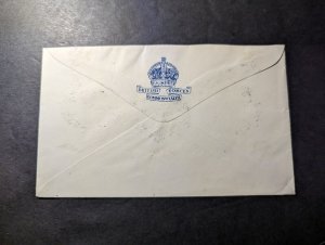 1946 Australia BCOF Overprints Full Stamp Set Cover to Halloran Hill