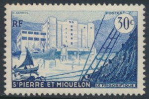 St Pierre & Miquelon  SC# 346 MH    see details/scans 