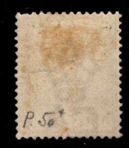 GIBRALTAR Scott 36 1p bister MH* Queen Victoria CA Wmk 2 CV$90