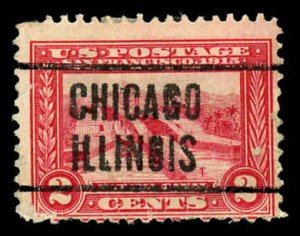 USA 398 Used Pre-Cancel