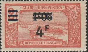 Guadeloupe , #167 Mint Hinged , From 1944